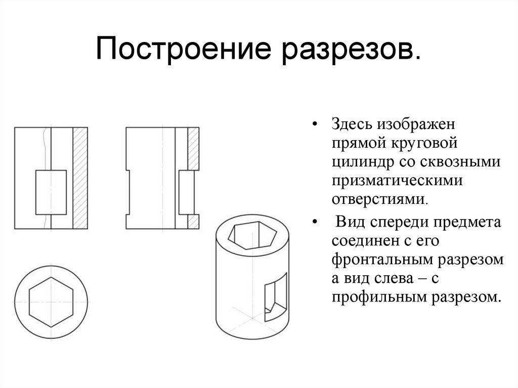 Внешний вид чертежа