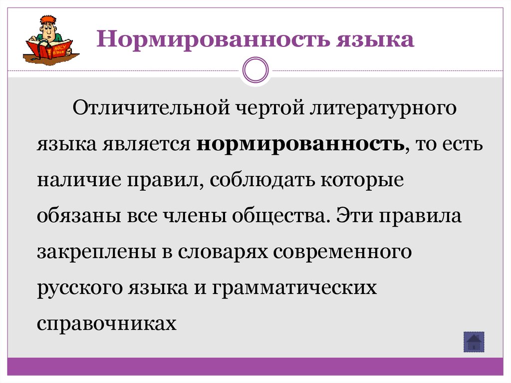 В современном русском литературном языке есть. Признаки нормативности языкового факта. Нормированность русского литературного языка. Нормированность языка это. Нормированность литературного языка это.