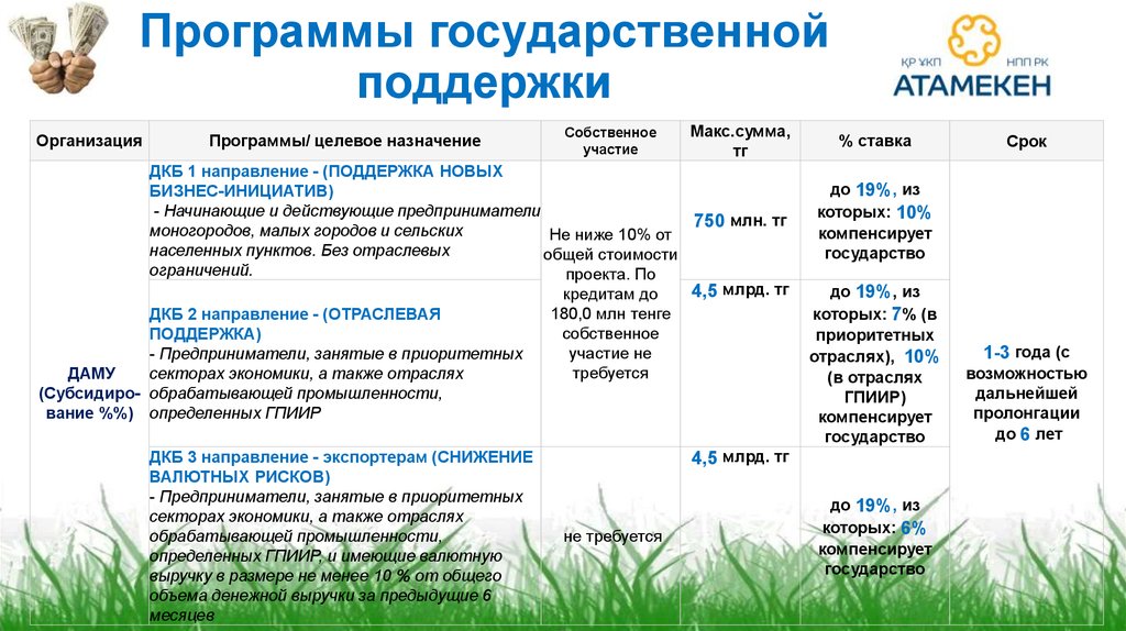 Программы государственной поддержки. Отраслевое направление. Каталог программ с государственной поддержкой. Программа на гос подержку.