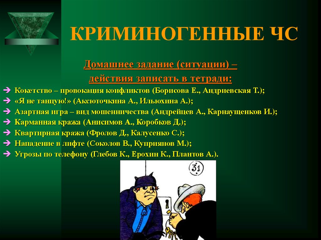 Криминогенная ситуация презентация