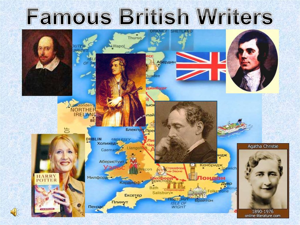 english writers presentation