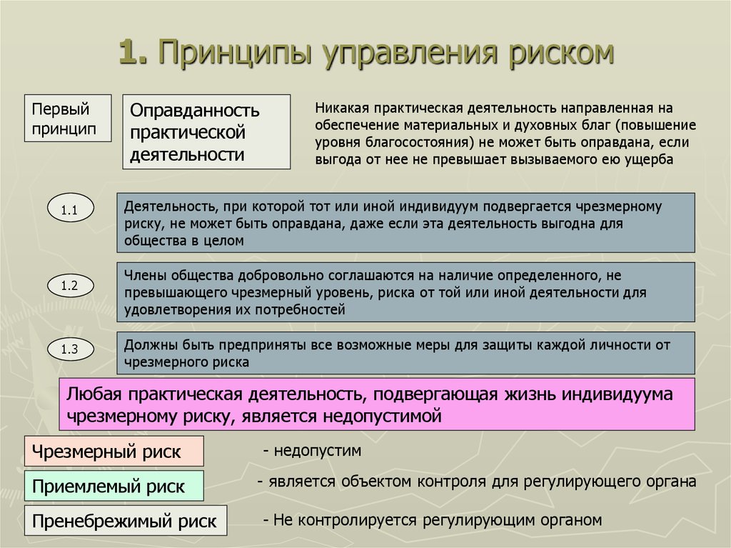 Первый принцип. Принципы управления рисками. Принципы менеджмента рисков. Принципы организации системы управления рисков. Принципы управления рисками в менеджменте.