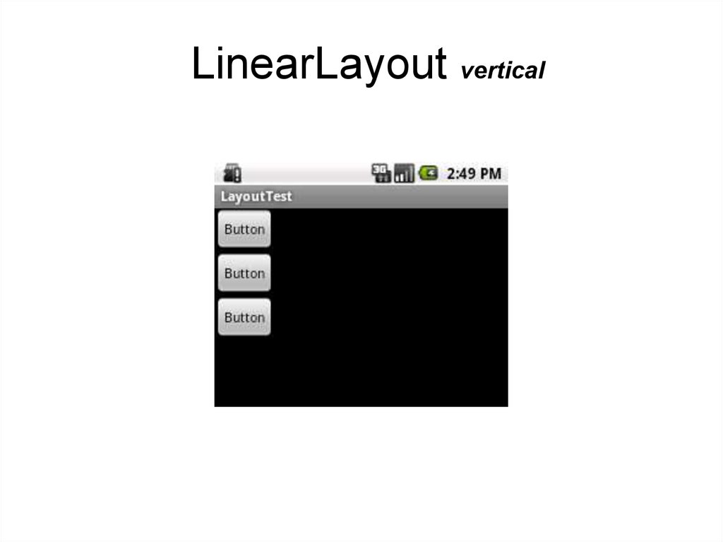 Presentation layout. LINEARLAYOUT. Компоновки LINEARLAYOUT. Layout разметка. Атрибуты LINEARLAYOUT.