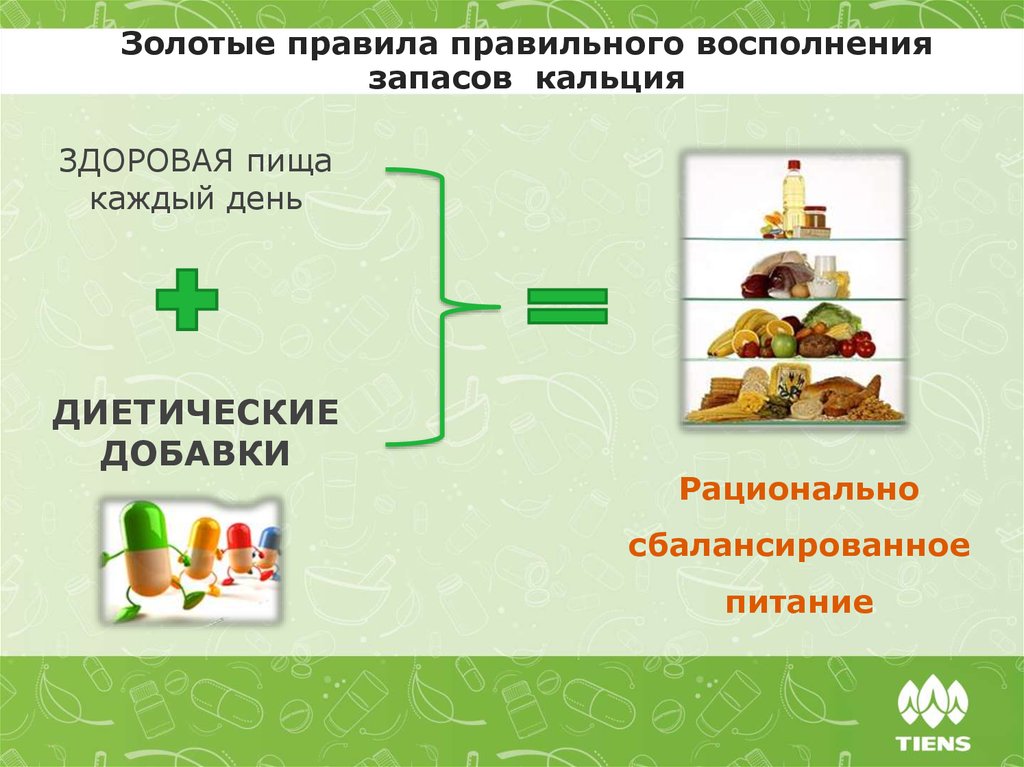 Рационально сбалансированное питание