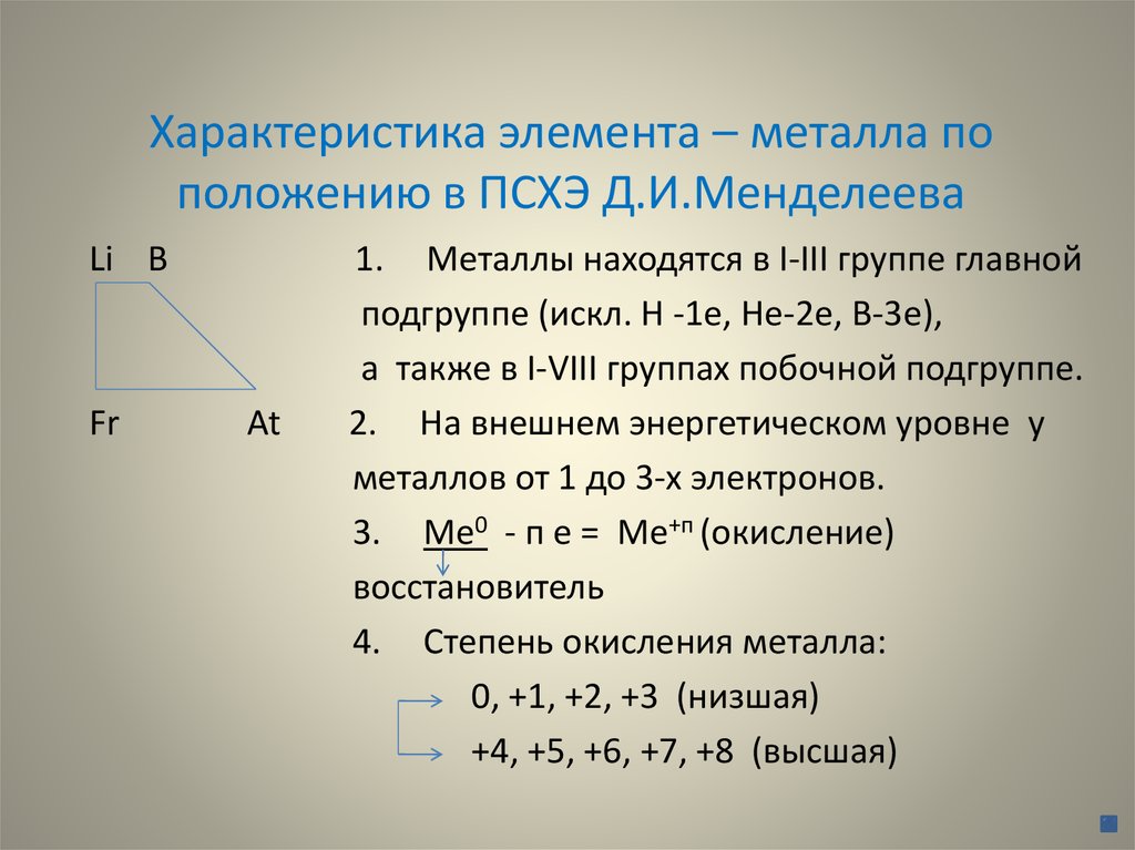 Характеристика mg по плану