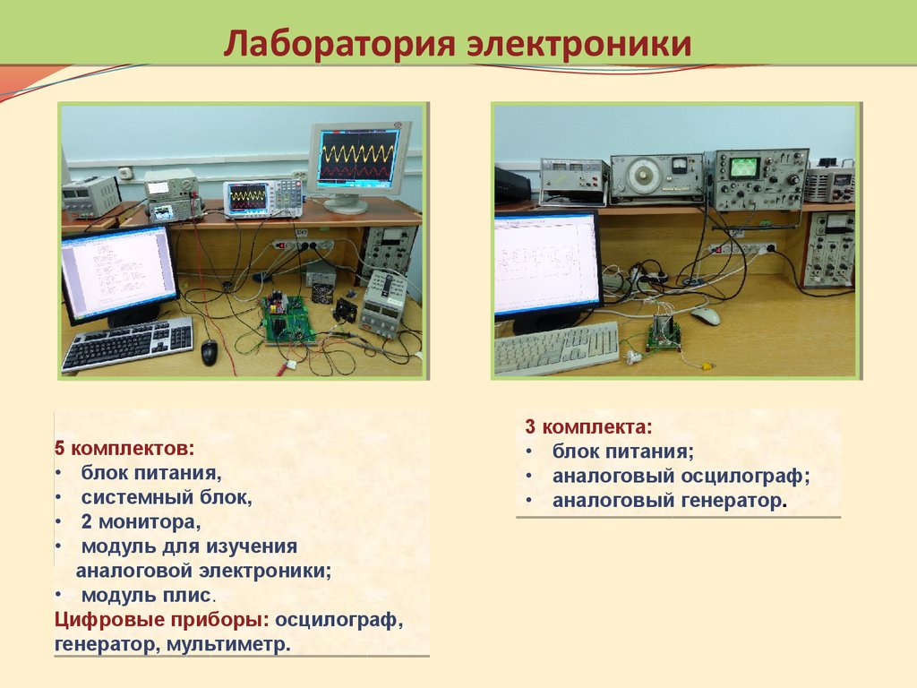 Презентация по электронике