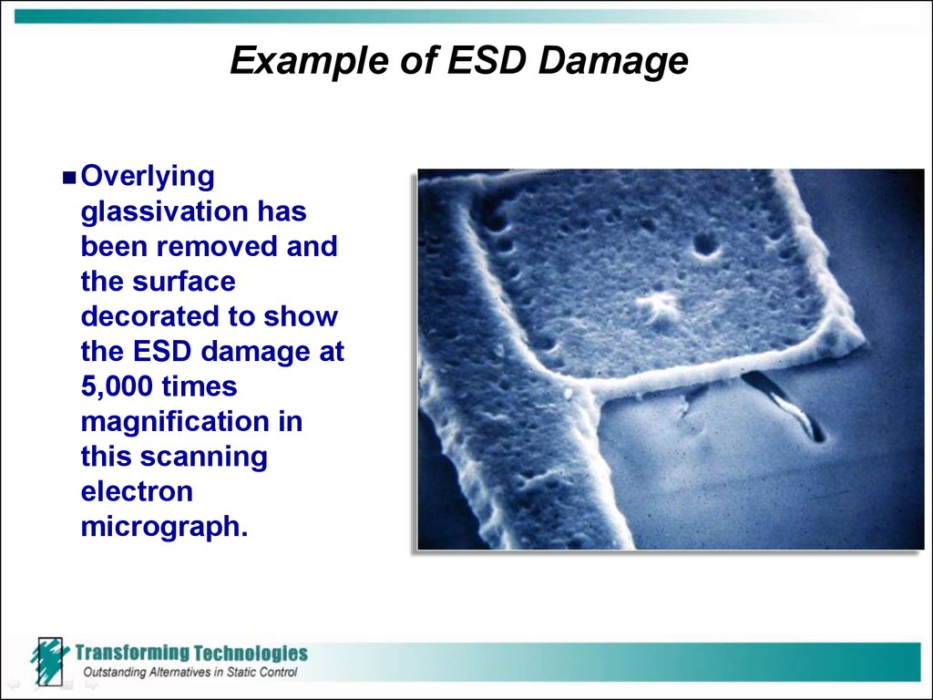 Electrostatic Discharge Basics By Transforming Technologies 