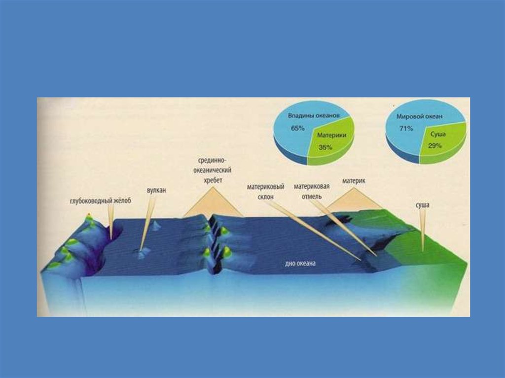 Схема океана. Элементы рельефа дна мирового океана. Структура рельефа дна мирового океана. Строение рельефа дна океана. Строение океанического дна.