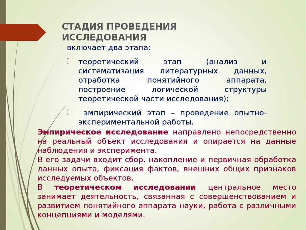 Методология научных исследований презентация