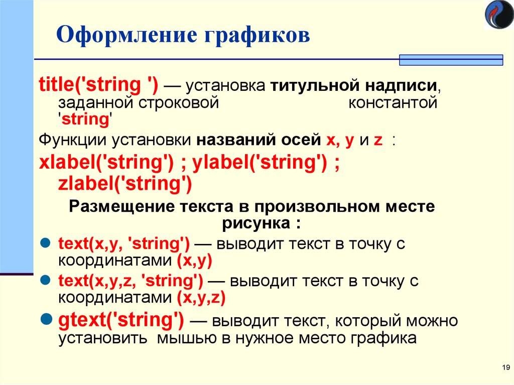 Правила оформления графиков. Правила оформления Графика. Графическое оформление списка.