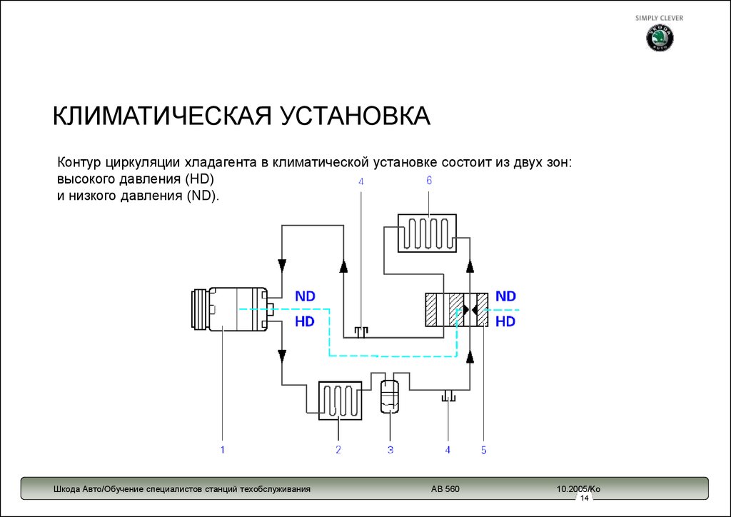 Схема климат контроля