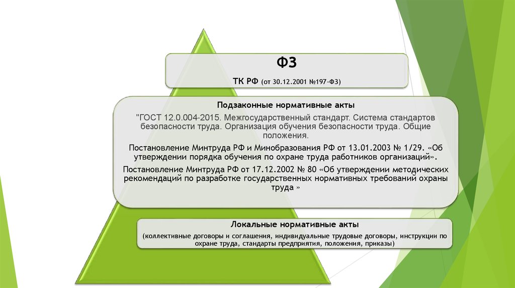 Минтруд организация деятельности