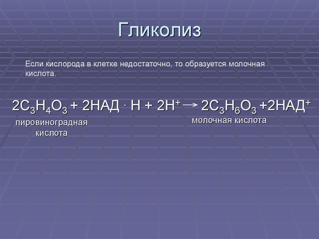 Кислород участвует в реакции. Гликолиз и кислородное окисление. Гликолиз без участия кислорода.