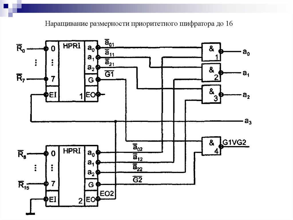 Электронная схема управления внешними устройствами