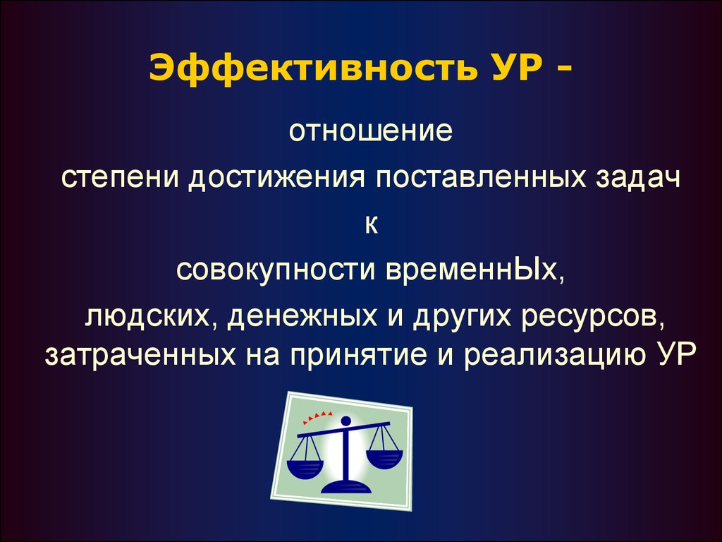 Условия эффективности презентации