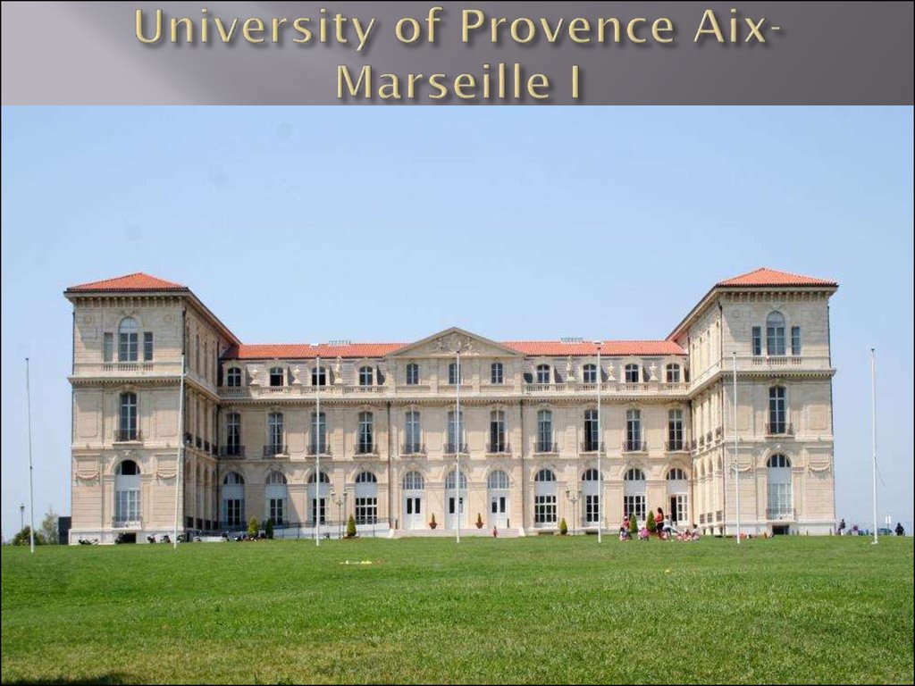 University of Provence Aix-Marseille I