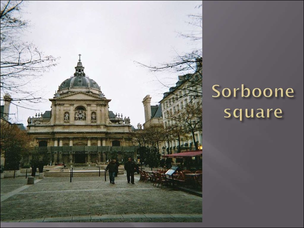 Sorboone square