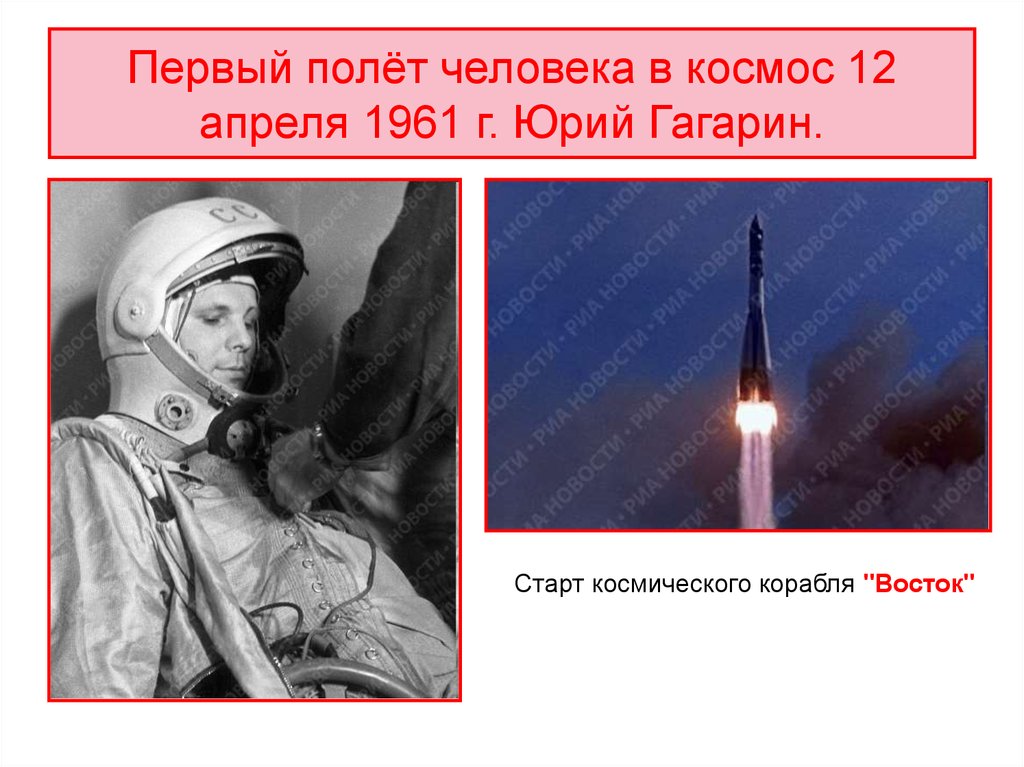 Презентация первый полет в космос. Первый полет человека в космос. Гагарин первый полет в космос. Старт Гагарина в космос. Первый полет человека в космос фото.