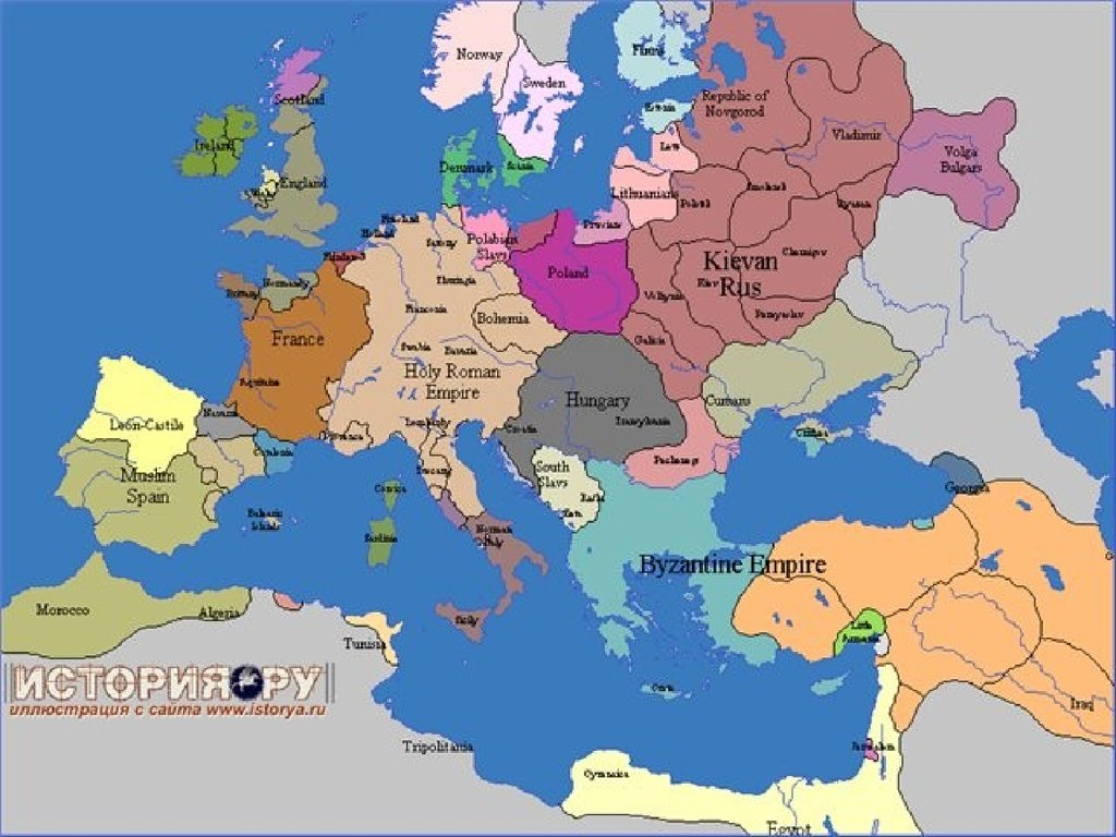 Изменения на политической карте европы. Карта Европы 1100 года. Политическая карта Европы 1100 год. Карта Европы 850 года.