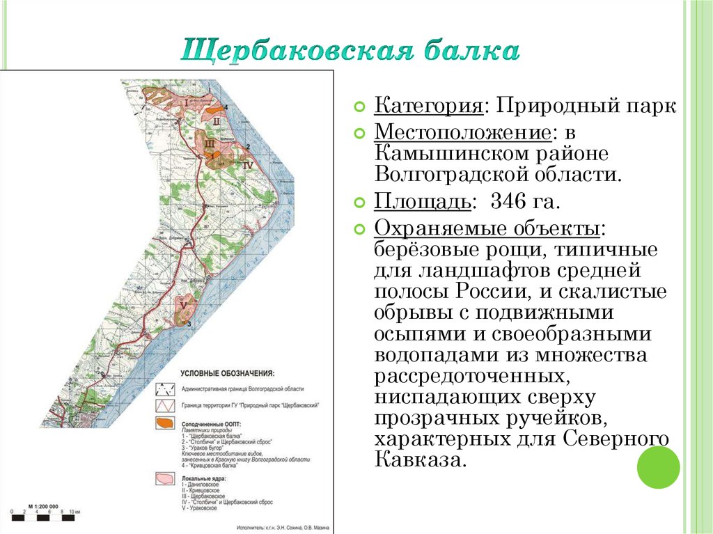 Проект положения о природном парке