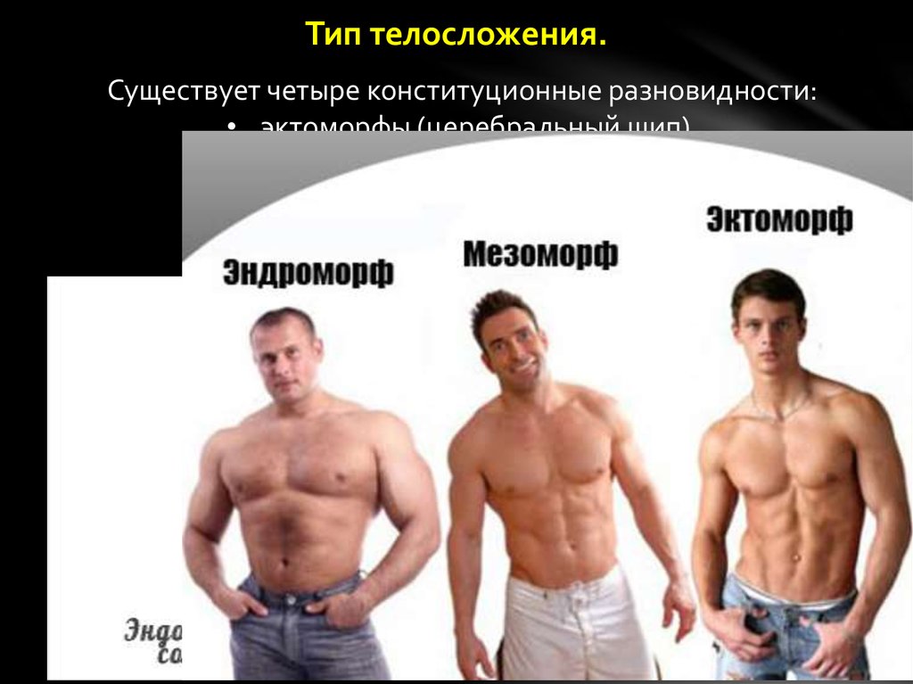 Виды мужчин. Три типа телосложения эктоморф мезоморф. Эндоморф эктоморф мужчина. Типы телосложения у мужчин. Атлетический Тип телосложения у мужчин.