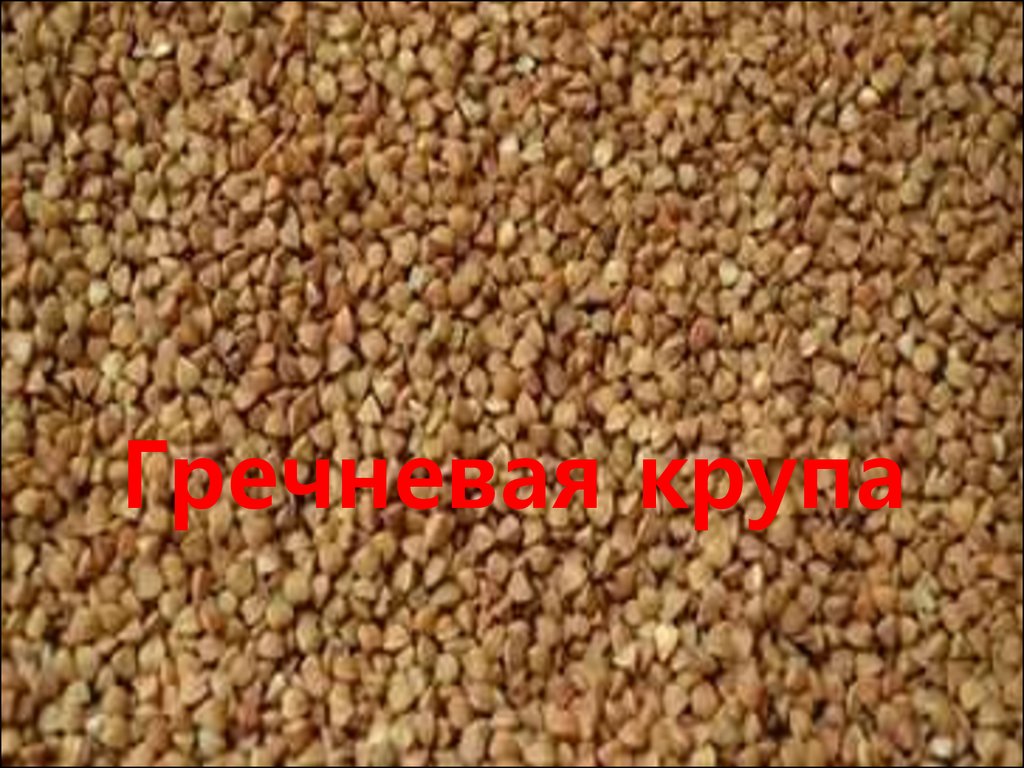 Гречневая крупа