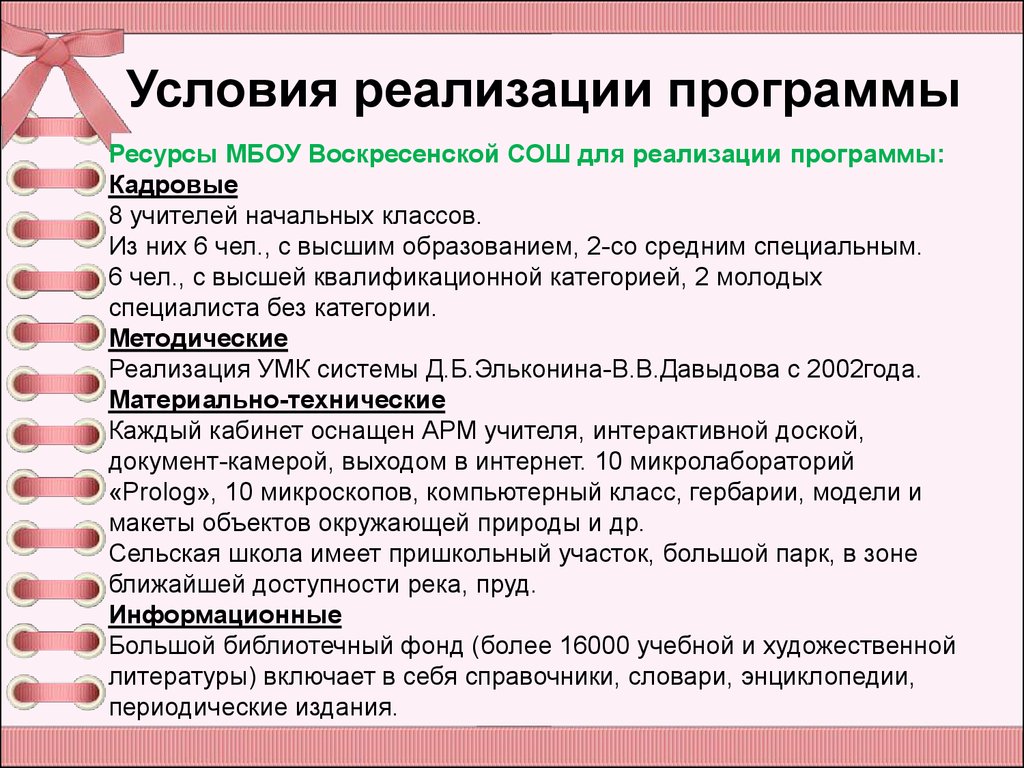 Какая программа реализуется. Условия реализации программы. Условия реализации программы в ДОУ. Условия реализации программы развитие. Условия реализации дополнительной программы.