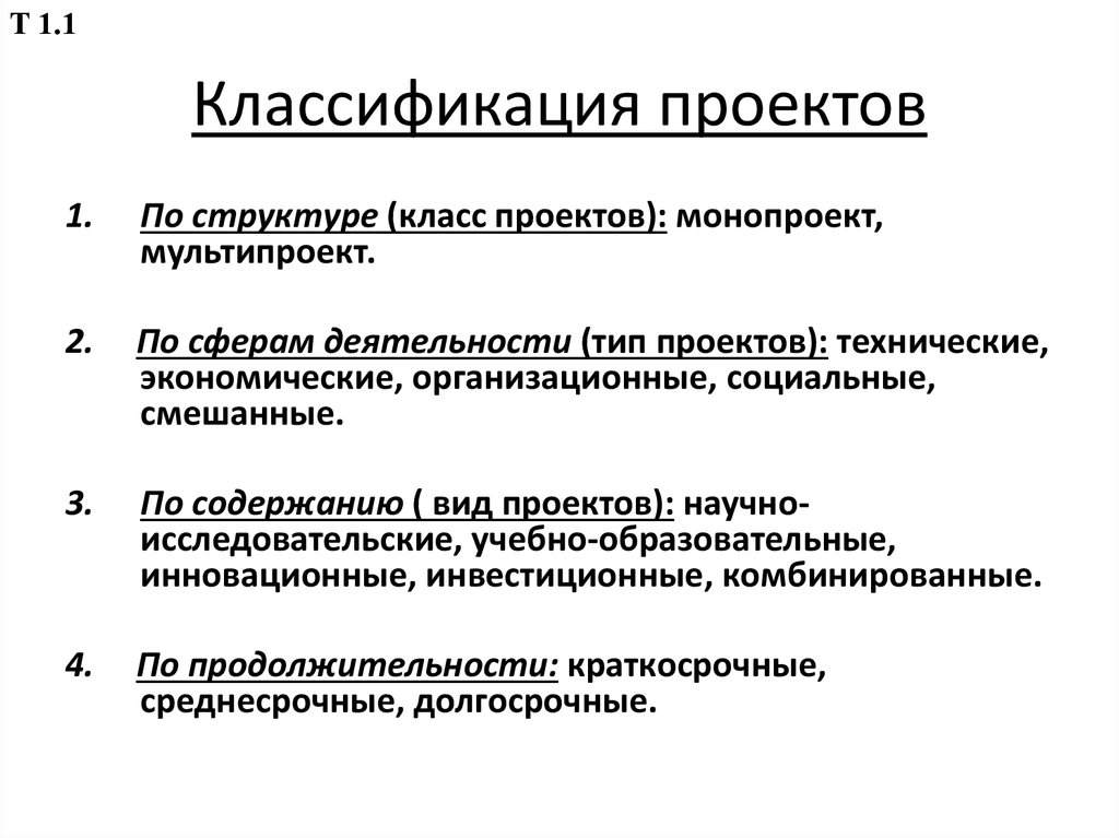 Первые классификации. Классификацию проектов по критерию: совокупность проектов. Приведите виды классификации проектов. Классификация проектов схема. Проекты классифицируются по....