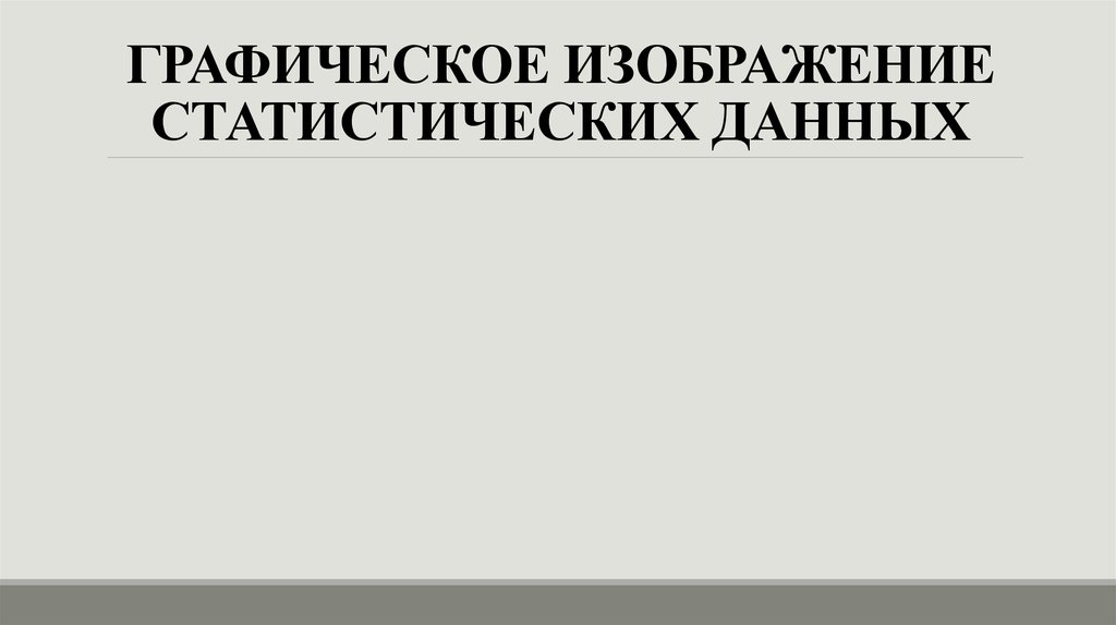 Графическое изображение статистических данных презентация