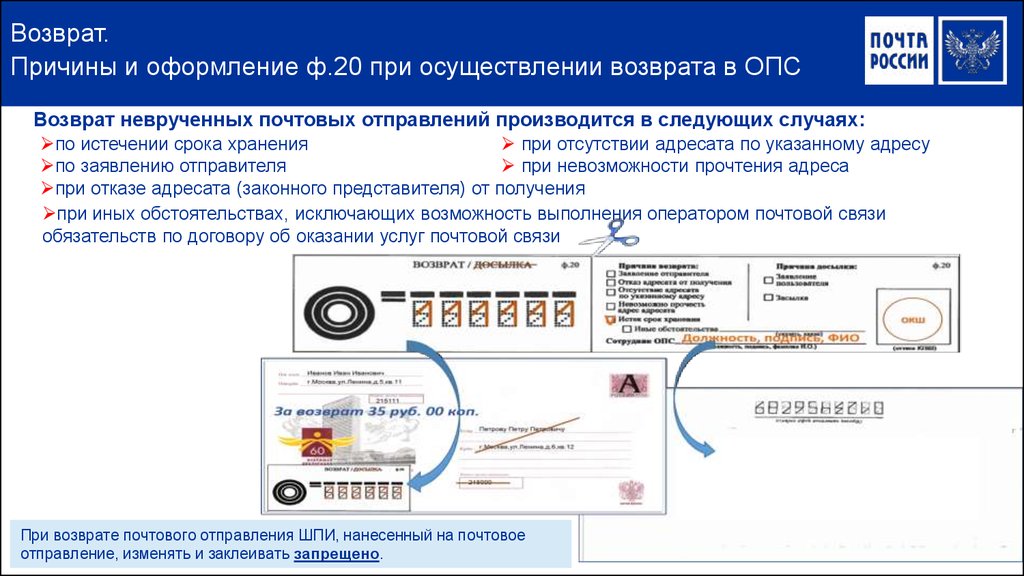 Как сделать возврат на почту. Досыл возврат. Возврат почтового отправления. Оформление возврата. Возврат РПО.