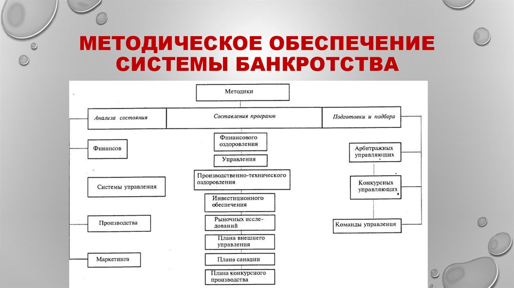 Образец плана внешнего управления при банкротстве