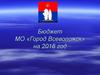 Бюджет МО «Город Всеволожск»
