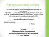 Аттестационная работа. Образовательная программа по внеурочной деятельности для учащихся вторых классов