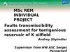 Faults transmissibility assessment for terrigenious reservoir of K oilfield