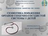 Семиотика поражения органов сердечно-сосудистой системы у детей