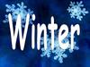 Winter vocabulary