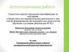 Аттестационная работа. Планирование работы школы в области исследовательско-проектной деятельности