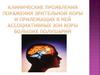 Клинические проявления поражения зрительной коры и прилежащих к ней ассоциативных зон коры больших полушарий