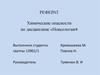 Химические опасности по дисциплине «Ноксология»
