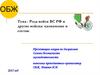 Рода войск ВС РФ и другие войска: назначение и состав