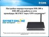 Настройка маршрутизаторов DIR-300 и DIR-400 для работы в сети провайдера SKYNET через VPN-соединение