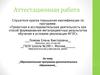 Аттестационная работа. Образовательная программа дополнительного образования