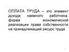 Оплата труда и ее виды