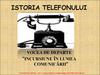 Istoria telefonului