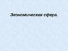 Экономическая сфера