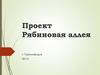 Проект "Рябиновая аллея"