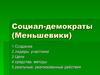 Социал-демократы (меньшевики)