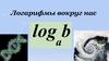 Логарифмы вокруг нас