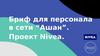 Бриф для персонала в сети “Ашан”. Проект Nivea
