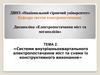 Системи внутрішньоквартального електропостачання міст та схеми їх конструктивного виконання